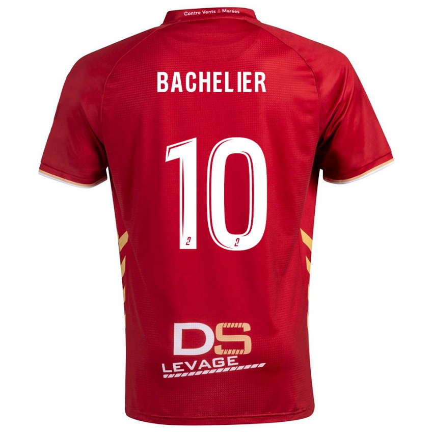 נשים Ilyann Bachelier #10 בורדו זהב הרחק ג'רזי 2025/26 חולצה קצרה