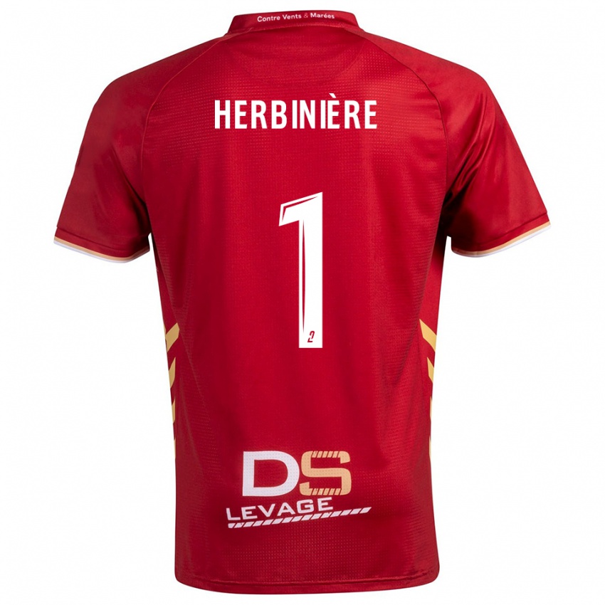 נשים Romain Herbinière #1 בורדו זהב הרחק ג'רזי 2025/26 חולצה קצרה