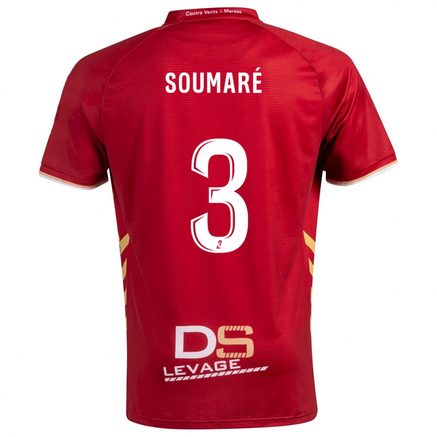 נשים אמאדו סומרה #3 בורדו זהב הרחק ג'רזי 2025/26 חולצה קצרה