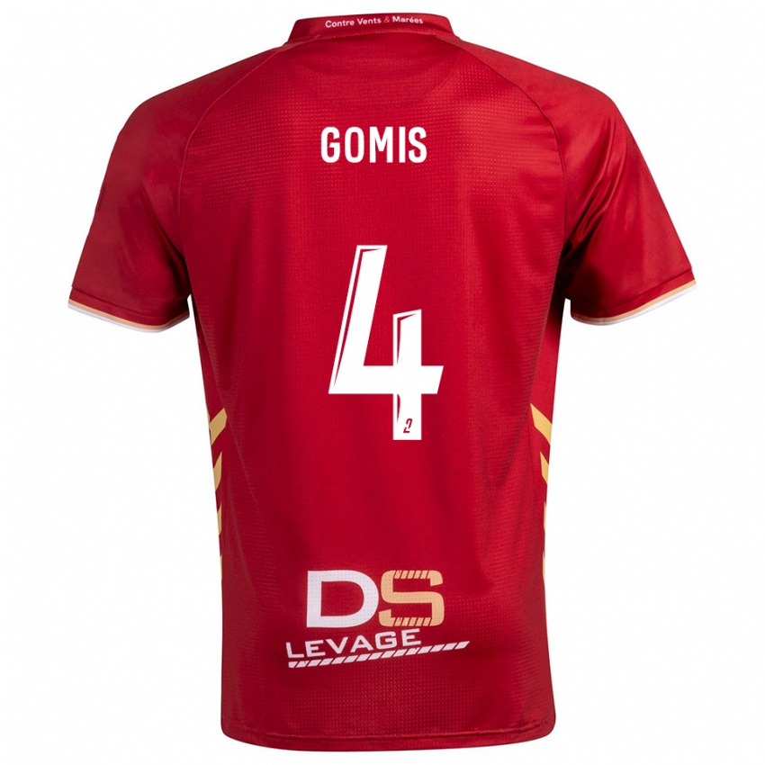 נשים Chrome Gomis #4 בורדו זהב הרחק ג'רזי 2025/26 חולצה קצרה