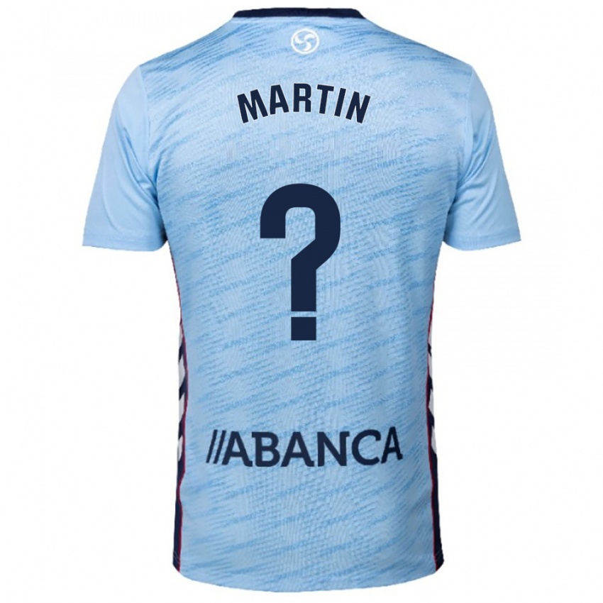 ילדים פבלו מרטין #0 תכלת אדום ג'רזי ביתית 2025/26 חולצה קצרה