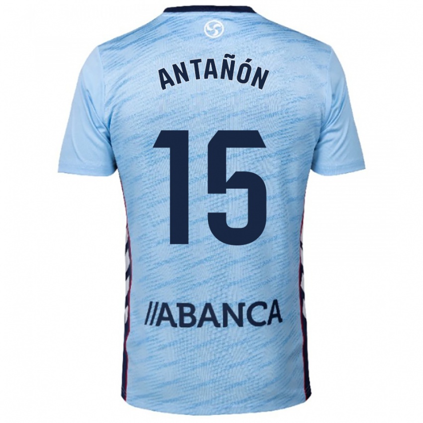 ילדים Andrés Antañón #15 תכלת אדום ג'רזי ביתית 2025/26 חולצה קצרה