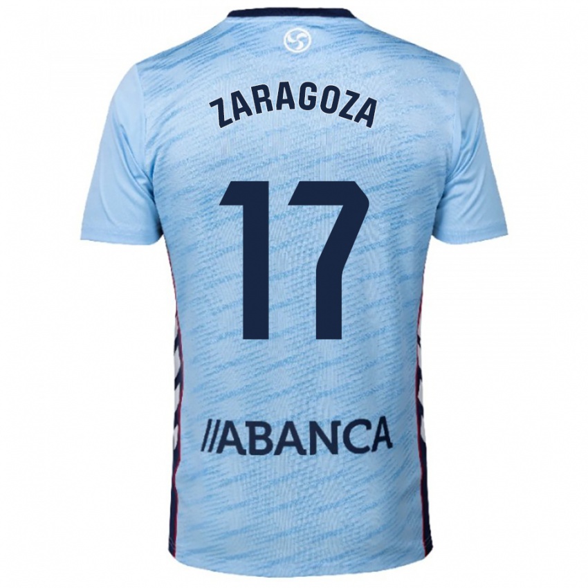 ילדים בריאן סרגוסה #17 תכלת אדום ג'רזי ביתית 2025/26 חולצה קצרה