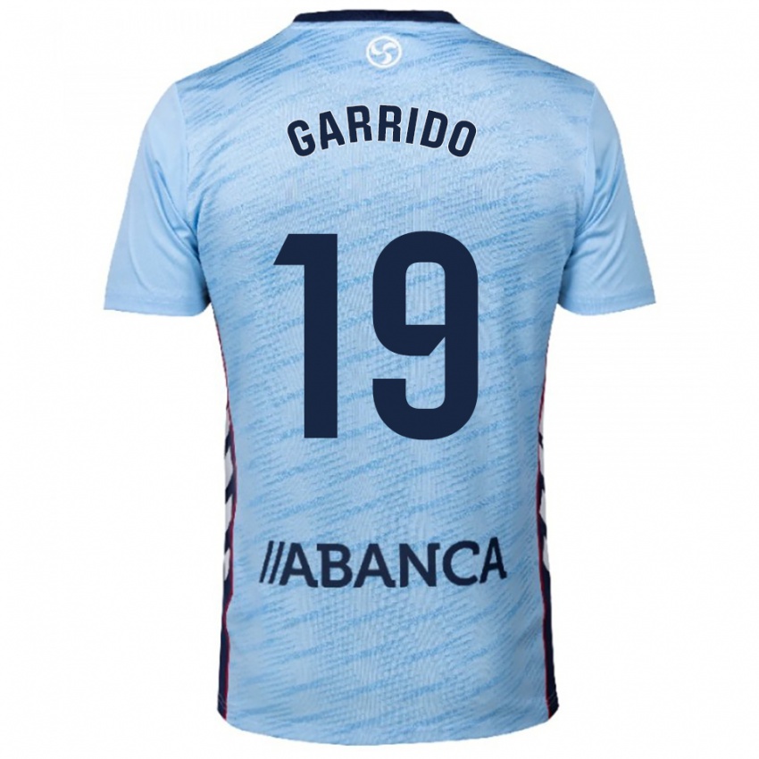 ילדים מאנו גארידו #19 תכלת אדום ג'רזי ביתית 2025/26 חולצה קצרה