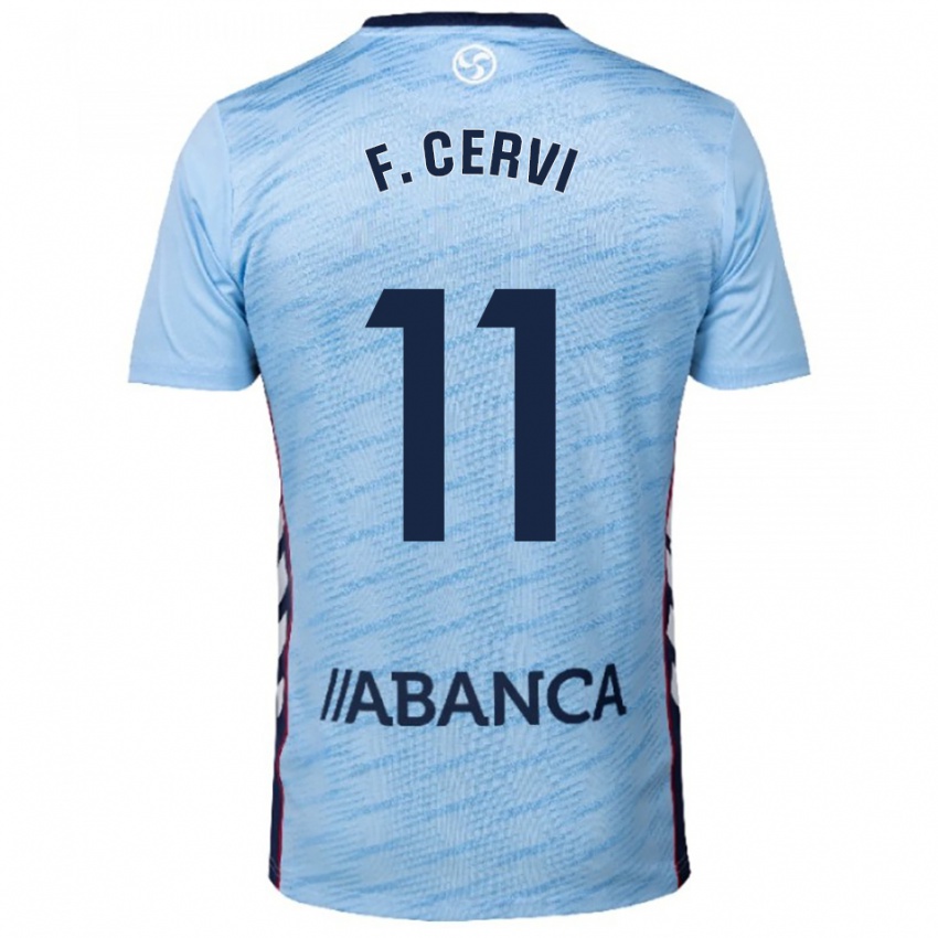 ילדים פרנקו סרבי #11 תכלת אדום ג'רזי ביתית 2025/26 חולצה קצרה