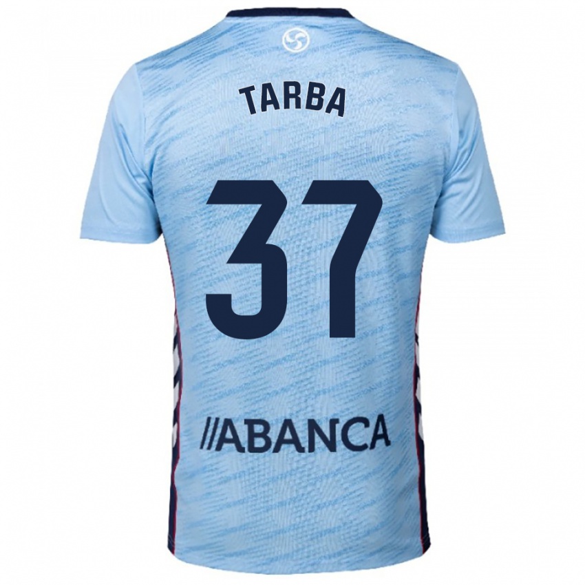 ילדים יאניס טרבה #37 תכלת אדום ג'רזי ביתית 2025/26 חולצה קצרה