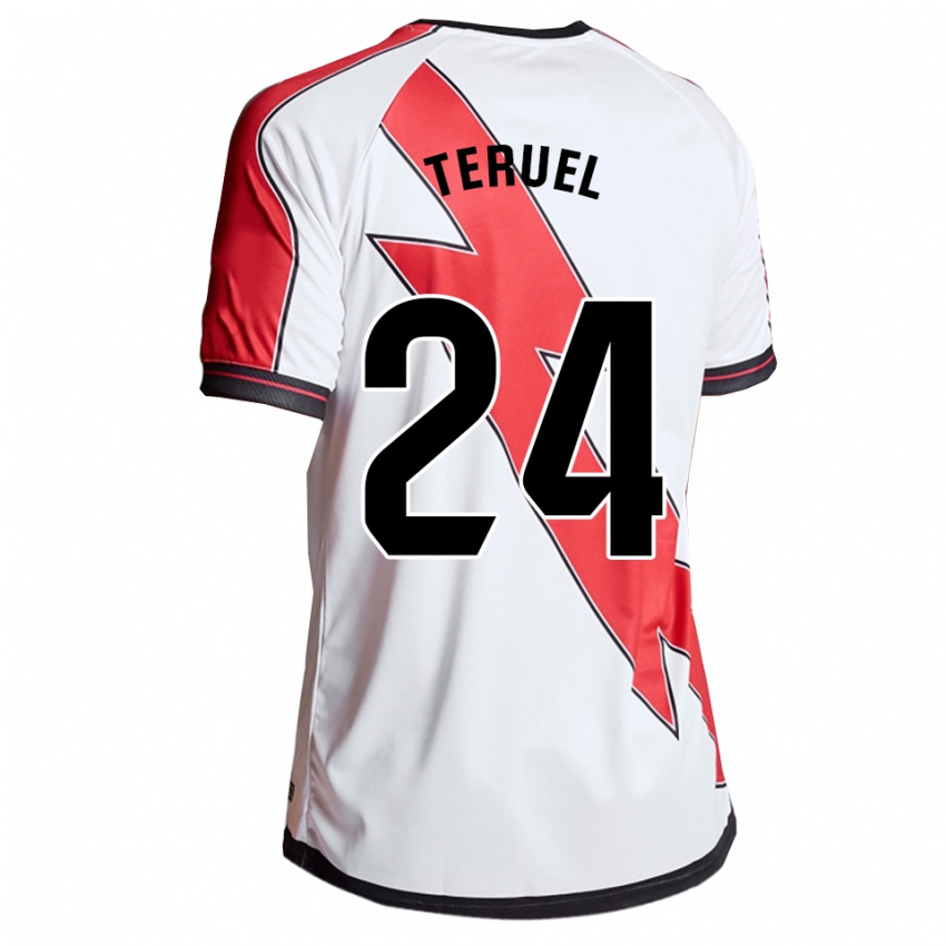 ילדים לאורה טרואל מונטרו #24 לבן אדום ג'רזי ביתית 2025/26 חולצה קצרה