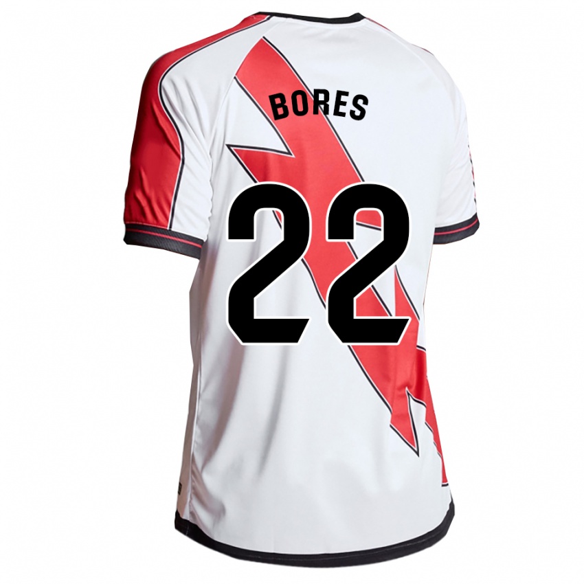 ילדים מריה בורס #22 לבן אדום ג'רזי ביתית 2025/26 חולצה קצרה