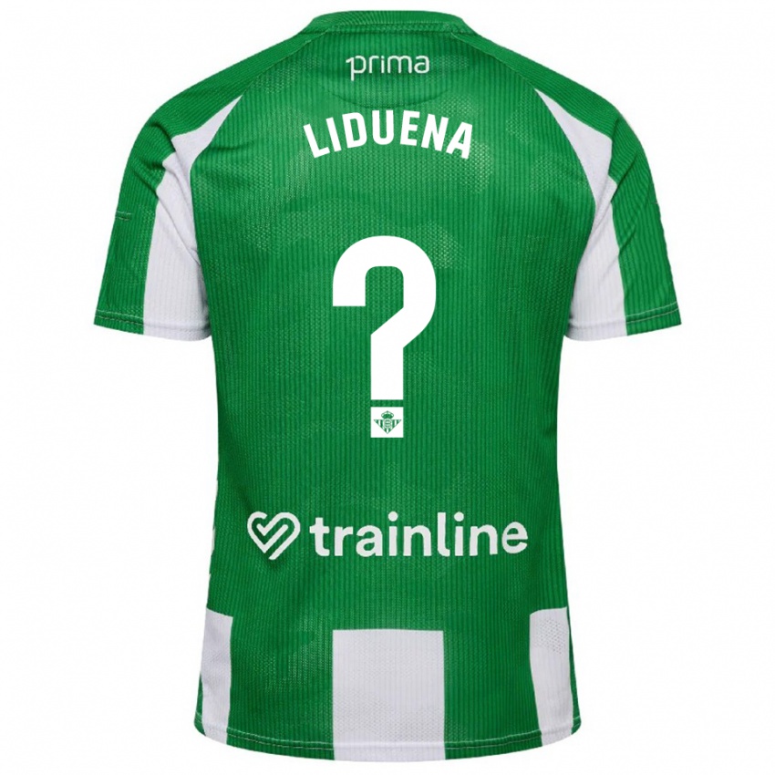 ילדים רובן לידונה #0 ירוק לבן ג'רזי ביתית 2025/26 חולצה קצרה