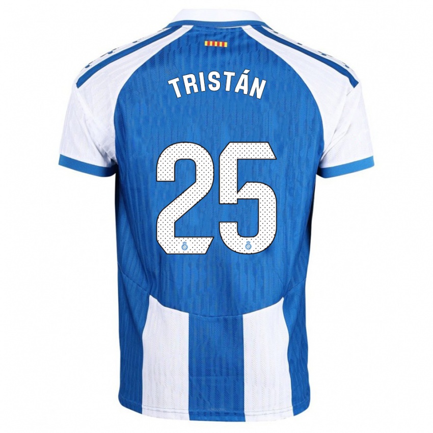 ילדים פול טריסטן חימנס #25 כחול לבן ג'רזי ביתית 2025/26 חולצה קצרה