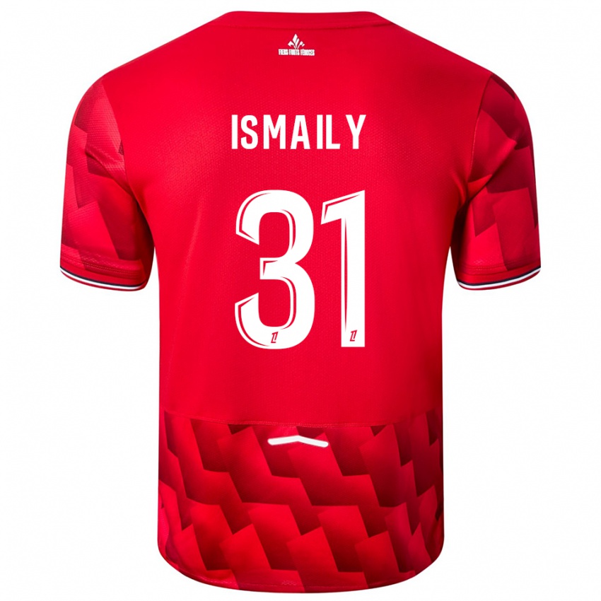 ילדים איסמעילי #31 אדום לבן ג'רזי ביתית 2025/26 חולצה קצרה