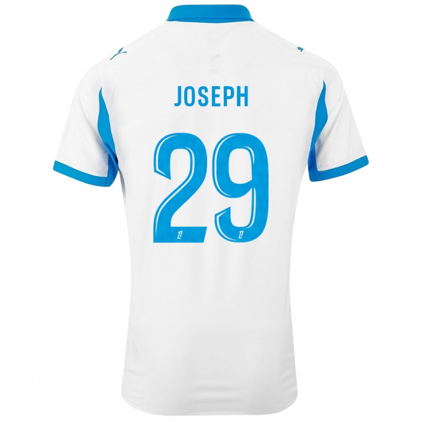 ילדים דרלינה ג׳וסף #29 לבן תכלת ג'רזי ביתית 2025/26 חולצה קצרה