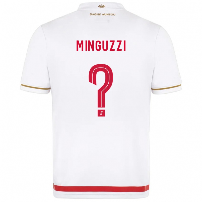 ילדים Matteo Minguzzi #0 אדום לבן ג'רזי ביתית 2025/26 חולצה קצרה
