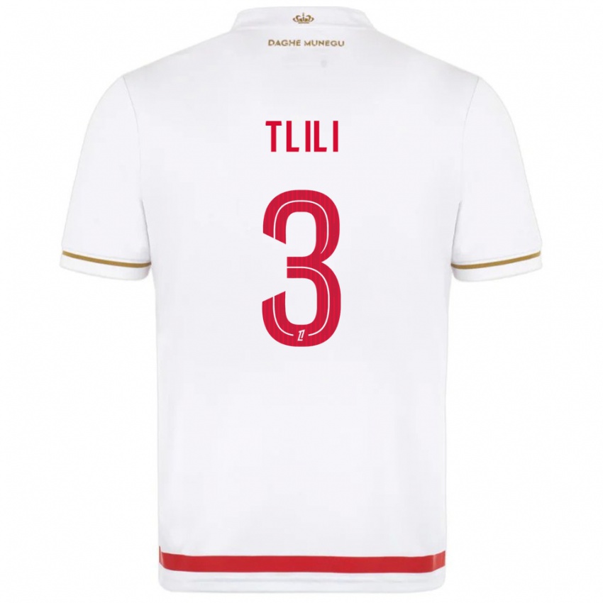 ילדים מהדי טלילי #3 אדום לבן ג'רזי ביתית 2025/26 חולצה קצרה