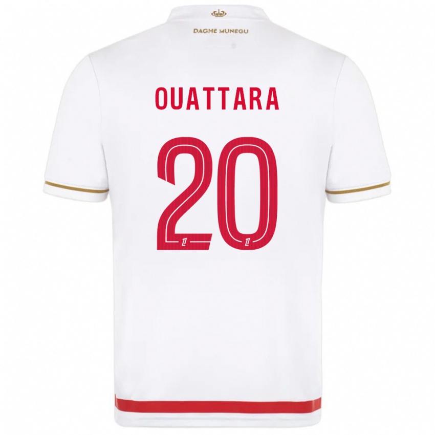 ילדים קסום אואטרה #20 אדום לבן ג'רזי ביתית 2025/26 חולצה קצרה