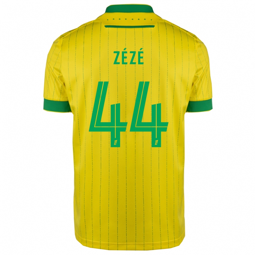 ילדים ניית׳ן זזה #44 צהוב ירוק ג'רזי ביתית 2025/26 חולצה קצרה