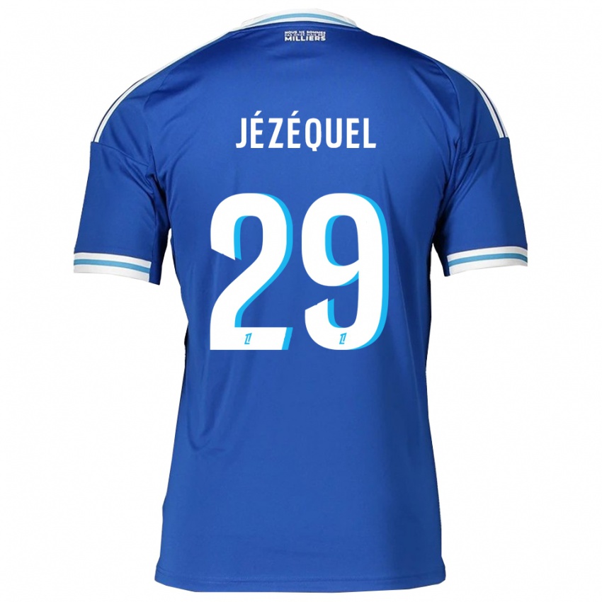 ילדים אמי ג'זקאל #29 כחול לבן ג'רזי ביתית 2025/26 חולצה קצרה
