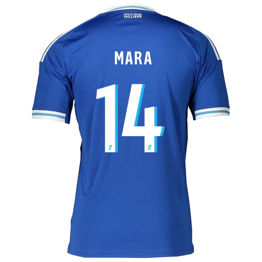 ילדים סקו מארה #14 כחול לבן ג'רזי ביתית 2025/26 חולצה קצרה