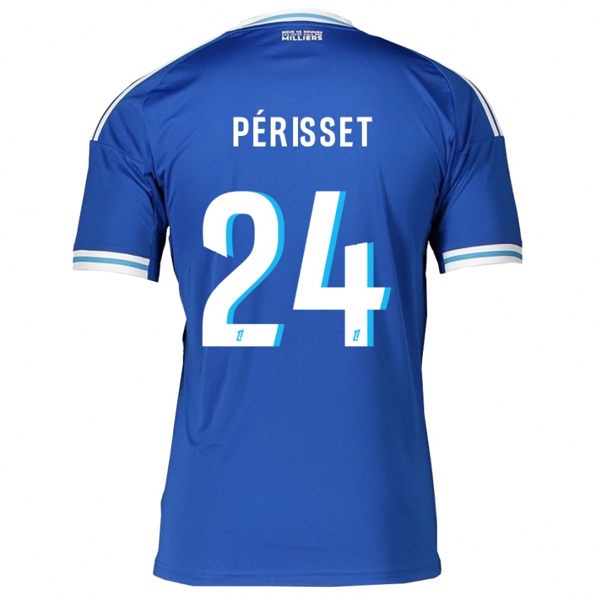 ילדים איב פריסה #24 כחול לבן ג'רזי ביתית 2025/26 חולצה קצרה