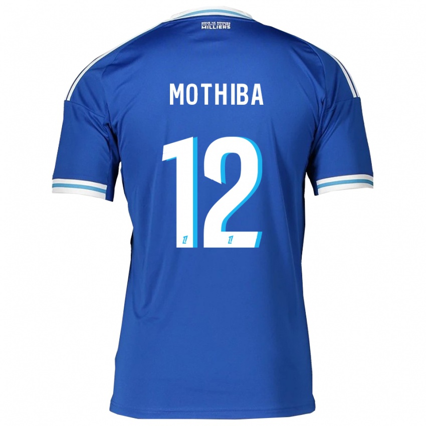 ילדים לבו מותיבה #12 כחול לבן ג'רזי ביתית 2025/26 חולצה קצרה