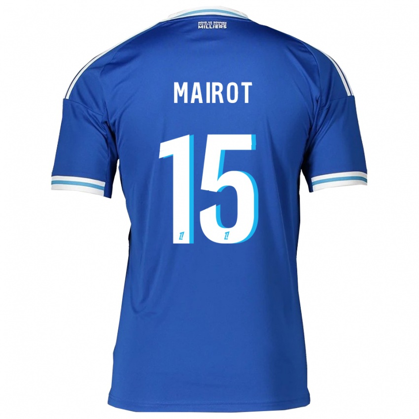 ילדים קלמנס מיירו #15 כחול לבן ג'רזי ביתית 2025/26 חולצה קצרה