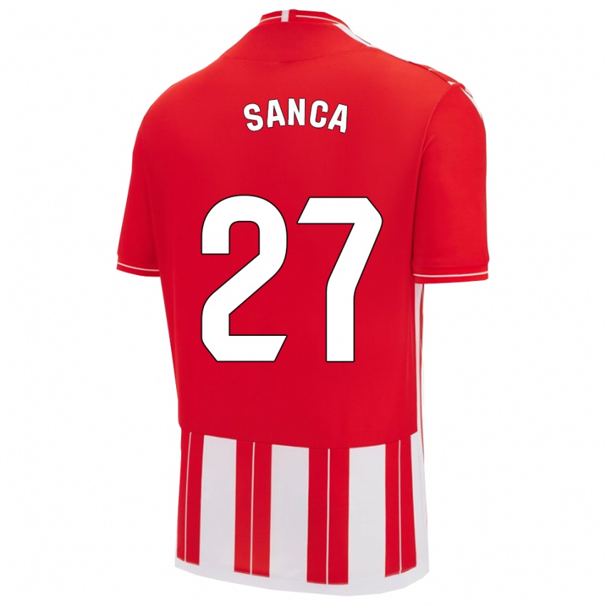 ילדים מרסיאנו צ'אמי #27 אדום לבן ג'רזי ביתית 2025/26 חולצה קצרה