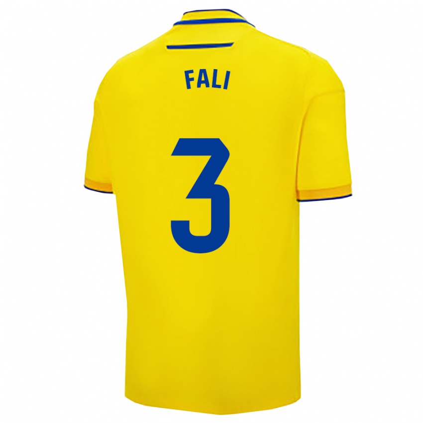 ילדים גַל #3 צהוב נייבי ג'רזי ביתית 2025/26 חולצה קצרה