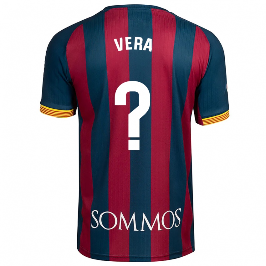 ילדים מלאך ורה #0 כחול נייבי אדום ג'רזי ביתית 2025/26 חולצה קצרה