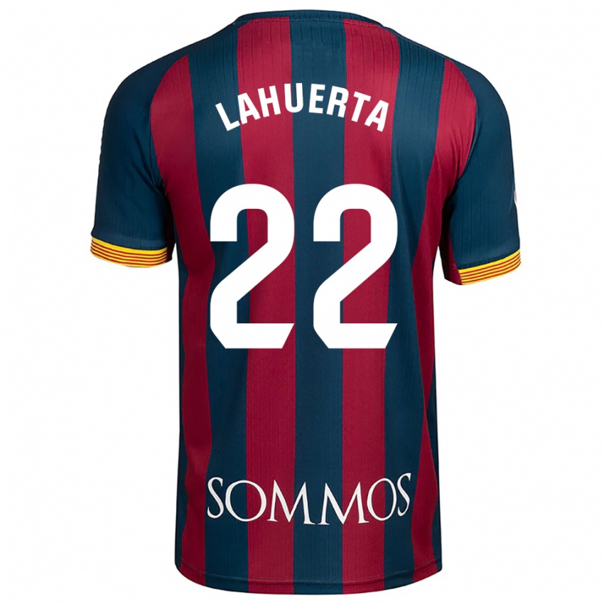 ילדים גמא להוארטה #22 כחול נייבי אדום ג'רזי ביתית 2025/26 חולצה קצרה