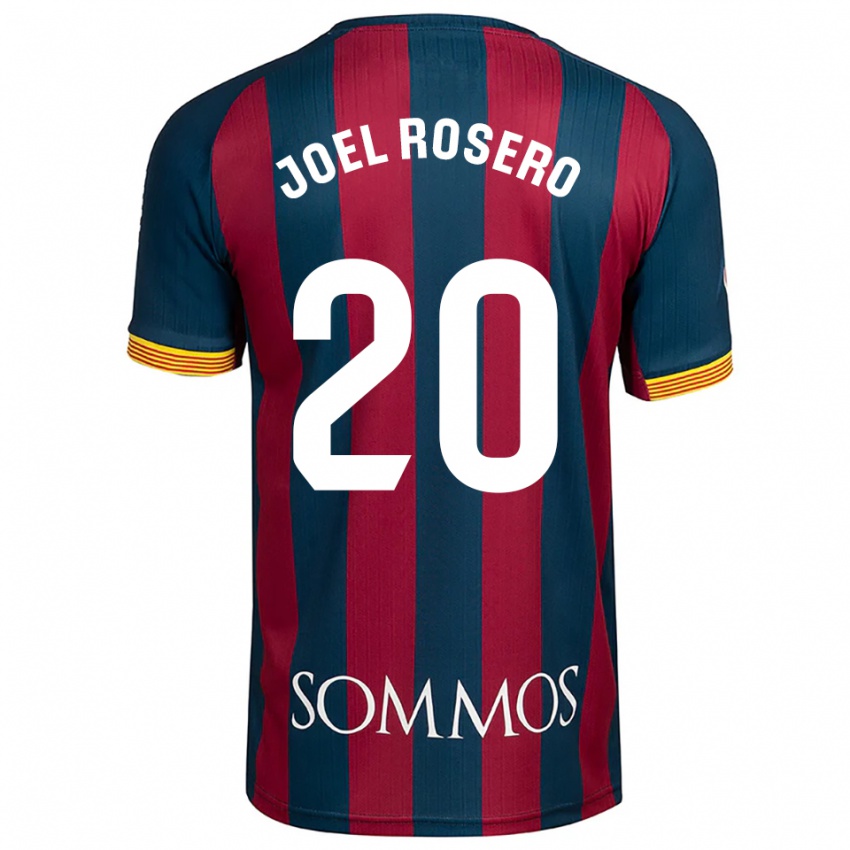 ילדים אלכסיס ג'ואל רוזרו #20 כחול נייבי אדום ג'רזי ביתית 2025/26 חולצה קצרה