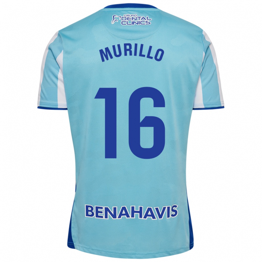 ילדים דייגו מוריו #16 תכלת לבן ג'רזי ביתית 2025/26 חולצה קצרה