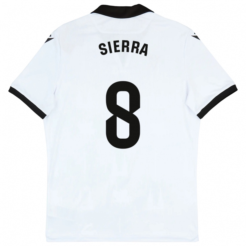 ילדים גרגו #8 לבן שחור ג'רזי ביתית 2025/26 חולצה קצרה