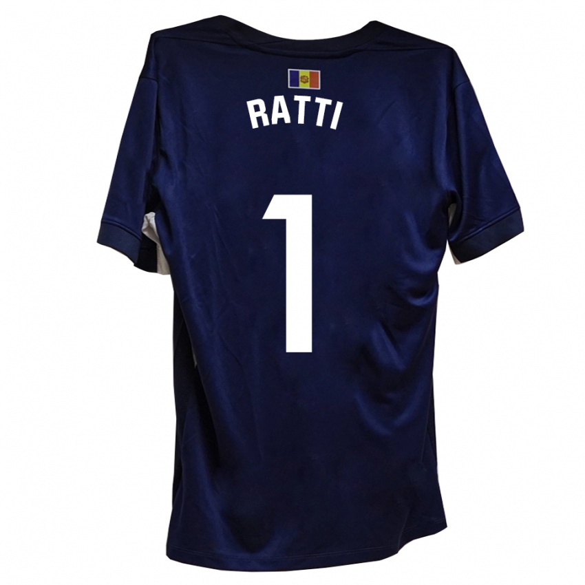 ילדים ניקו ראטי #1 כחול לבן ג'רזי ביתית 2025/26 חולצה קצרה