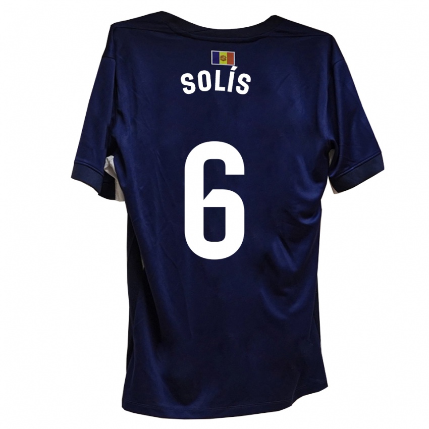 ילדים אלברטו סוליס #6 כחול לבן ג'רזי ביתית 2025/26 חולצה קצרה