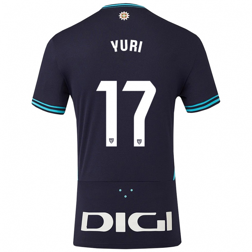 ילדים יורי ברצ'יצ'ה #17 כחול נייבי תכלת הרחק ג'רזי 2025/26 חולצה קצרה ילדים יורי ברצ'יצ'ה #17 כחול נייבי תכלת הרחק ג'רזי 2025/26 חולצה קצרה