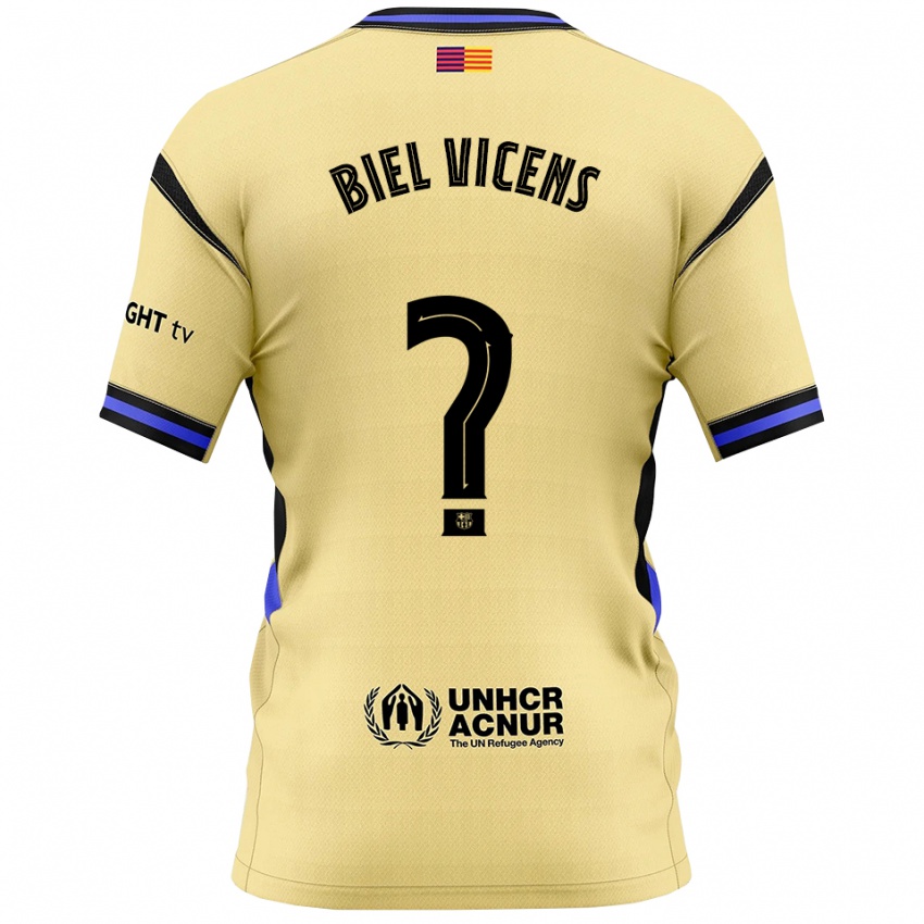 ילדים ביל ויסנס #0 צהוב שחור הרחק ג'רזי 2025/26 חולצה קצרה