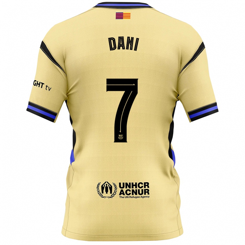 ילדים דני רודריגס #7 צהוב שחור הרחק ג'רזי 2025/26 חולצה קצרה