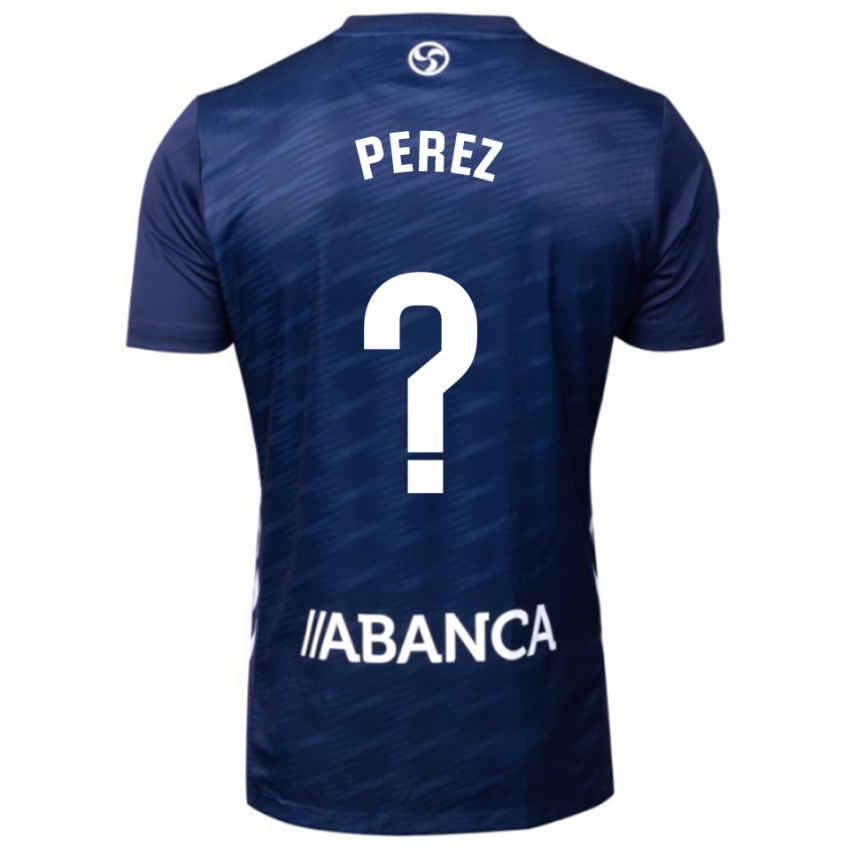 ילדים איבן פרס #0 כחול נייבי לבן הרחק ג'רזי 2025/26 חולצה קצרה