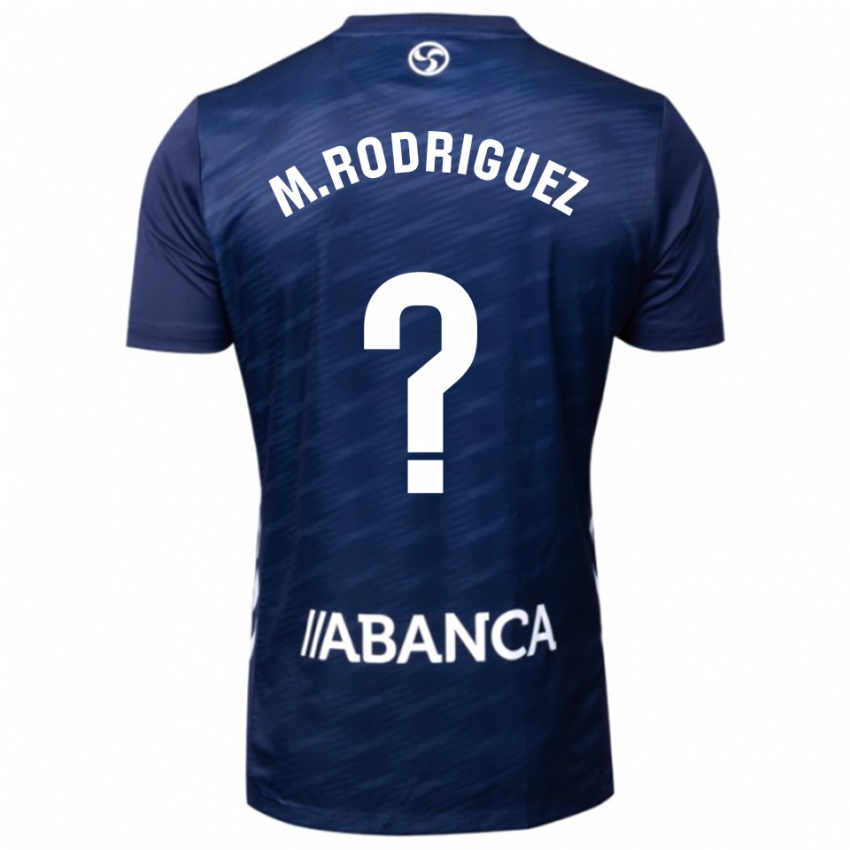 ילדים מאנו רודריגז #0 כחול נייבי לבן הרחק ג'רזי 2025/26 חולצה קצרה
