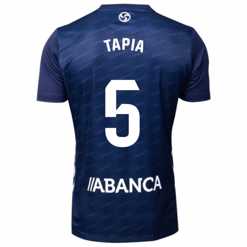 ילדים רנאטו טאפיה #5 כחול נייבי לבן הרחק ג'רזי 2025/26 חולצה קצרה