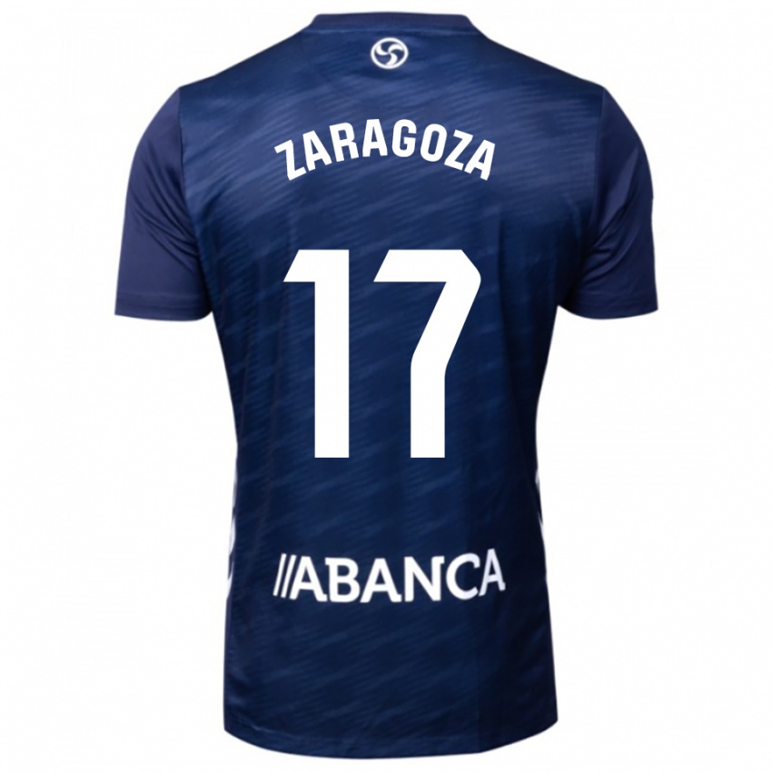 ילדים בריאן סרגוסה #17 כחול נייבי לבן הרחק ג'רזי 2025/26 חולצה קצרה