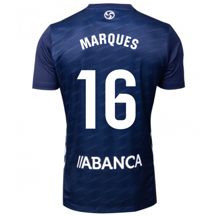 ילדים ז'אילסון #16 כחול נייבי לבן הרחק ג'רזי 2025/26 חולצה קצרה