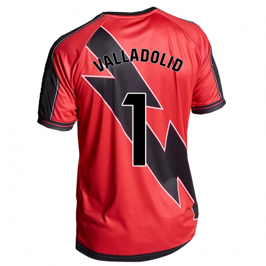 ילדים מיריאן ואלאדוליד סאנצ'ס #1 אדום שחור הרחק ג'רזי 2025/26 חולצה קצרה