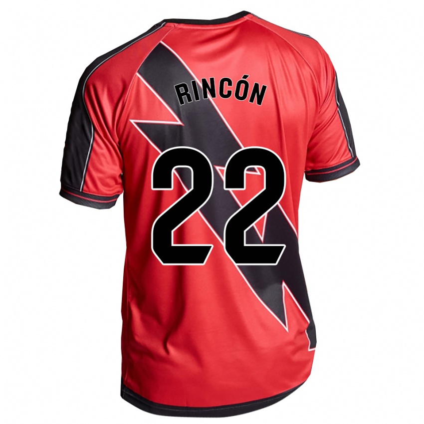 ילדים Cristina Rincon Frances #22 אדום שחור הרחק ג'רזי 2025/26 חולצה קצרה
