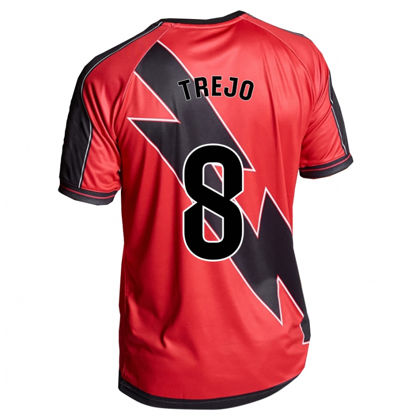 ילדים אוסקר טרחו #8 אדום שחור הרחק ג'רזי 2025/26 חולצה קצרה