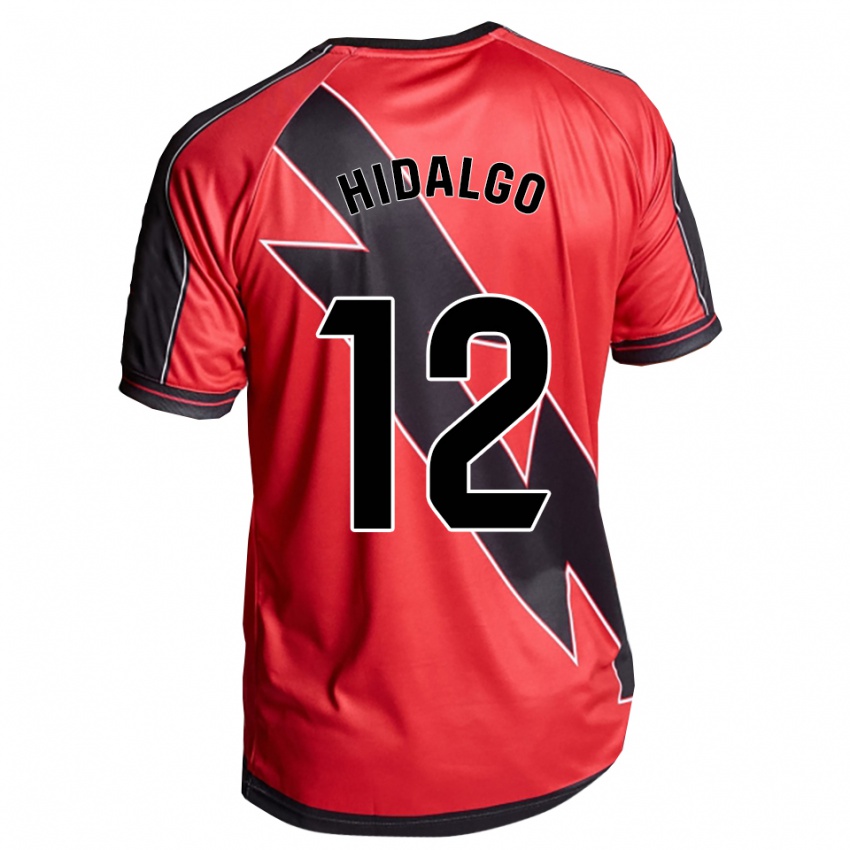 ילדים פאטרי הידאלגו #12 אדום שחור הרחק ג'רזי 2025/26 חולצה קצרה