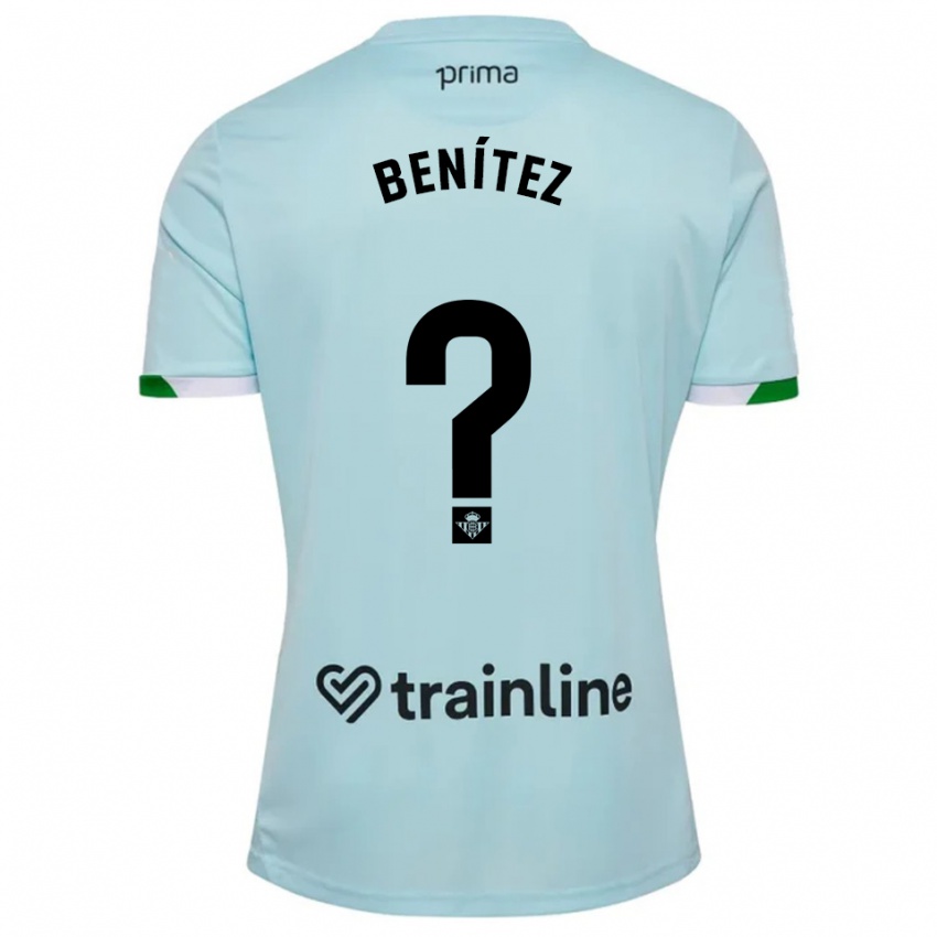 ילדים David Benítez #0 תכלת ירוק הרחק ג'רזי 2025/26 חולצה קצרה