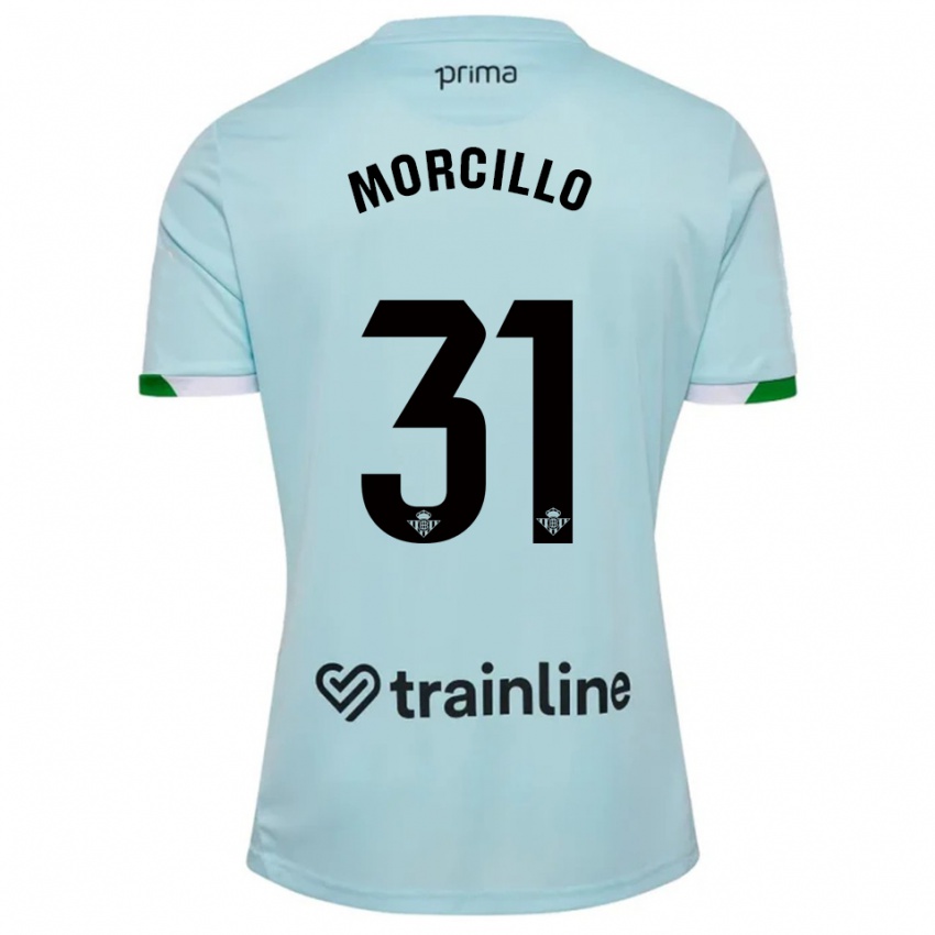 ילדים Ana Morcillo #31 תכלת ירוק הרחק ג'רזי 2025/26 חולצה קצרה