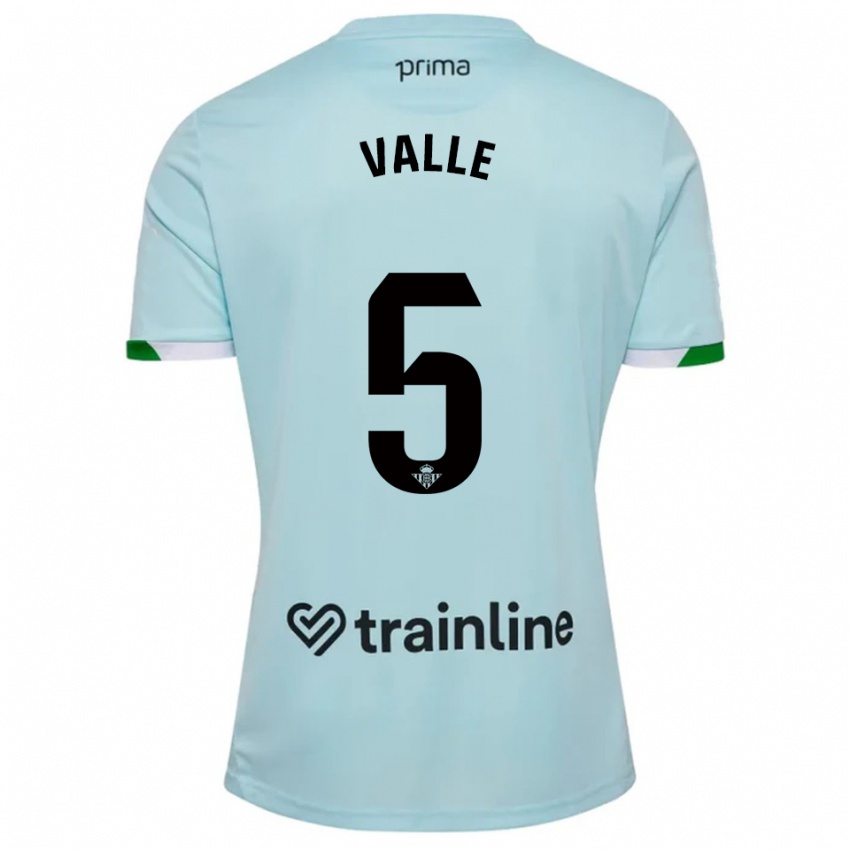 ילדים מריה ואלה #5 תכלת ירוק הרחק ג'רזי 2025/26 חולצה קצרה