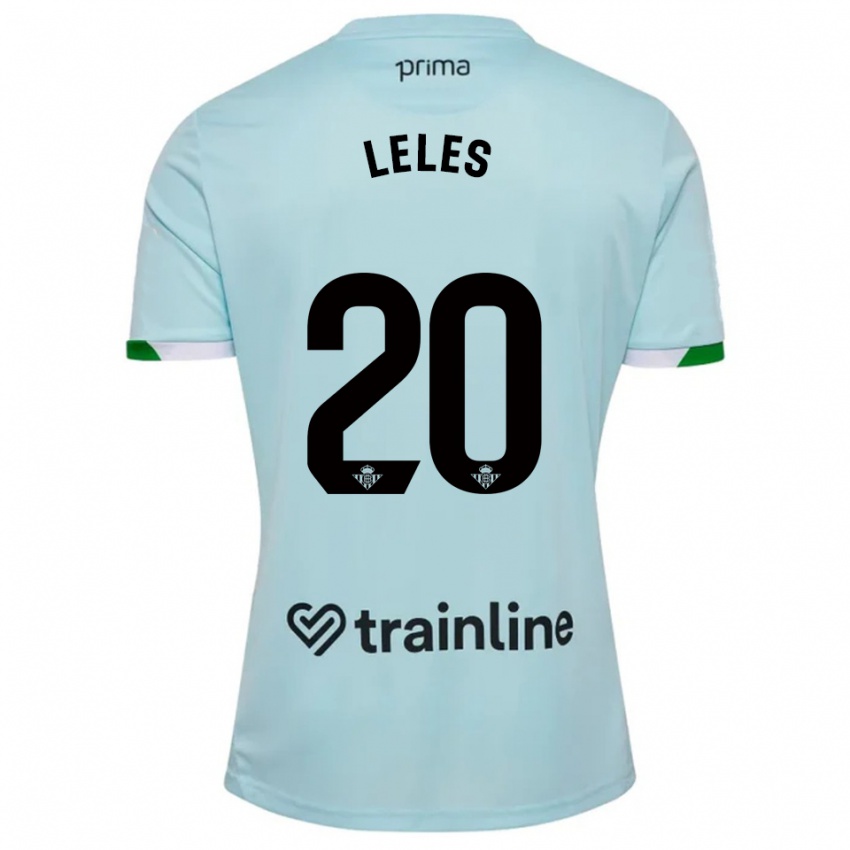 ילדים מריה דה לוס אנג'לס קריון אגידו #20 תכלת ירוק הרחק ג'רזי 2025/26 חולצה קצרה